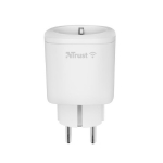 Trust nutikas WiFi pistikupesa 3000W 2.4GHz 71289 juhtimine rakenduse ja nutitelefoniga nutikodu pistik Valge