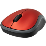 Logitech optiline hiir 910-002240, 1000 DPI, 3 nuppu, AA aku, punane, traadita, nano vastuv&otilde;tja, 10 m