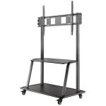 Neomounts telerii stand NS-M4000BLACK, 60-105 tolli, VESA 200x200-1000x600 mm, 150 kg, k&auml;sitsi reguleeritav k&otilde;rgus
