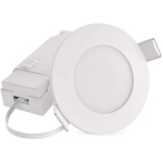 Emos LED prožektor LORI ZV1163, 4,5 W, 345 lm, IP65, 110&deg;, 2700/4000 K, sisse ehitatud, plastmass