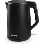 Gorenje Veekeetja K15DWBK, 2200 W, 1.5 L, roostevaba teras, 360&deg; p&ouml;&ouml;ratav alus, must