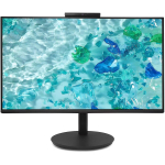 Acer LCD monitor CB242Y D6bmiprcx, 24", FHD, 120 Hz, 1 ms, 1920 x 1080, 250 cd/m&sup2;, must, VESA 100 x 100, veebikaamera