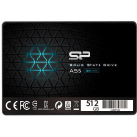 Silicon Power Ace A55 2.5" SP512GBSS3A55S25, 512 GB, SATA III, 3D TLC, 500 MB/s, 450 MB/s, 5 V, 1500 G, 20 G, must