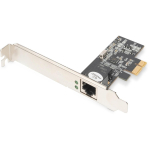 Digitus Gigabit Ethernet PCI Express v&otilde;rgukaart DN-10135, 2500 Mbit/s, 1xRJ-45, Realtek RTL8125B, must