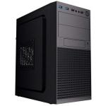 Gembird Mini-torni arvutikorpus Fornax K300 CCC-FC-K300, 2x USB 3.0, 2x USB 2.0, must, 340mm, 170mm, 350mm, 2.17kg, SPCC