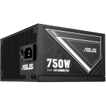 Asus ATS-750G toiteplokk 90YE04A1-B0NC00, 750 W, 20+4 pin ATX, 92%, t&auml;ielikult modulaarne, aktiivne jahutus, 1 ventilaator