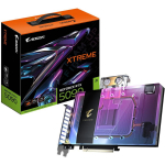 Gigabyte AORUS GeForce RTX 5090 XTREME WATERFORCE WB 32G, GV-N5090AORUSX WB-32GD, 32GB GDDR7, 21760 CUDA, 512 bit, 28 Gbit/s, 4K