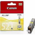 Canon Tint CLI-521Y 2936B001, 9ml, kollane, 1 tk, &uuml;hilduvus: iP3600, iP4600, iP4700, MP540, MP550, MP560, MP620, MP630, MP640