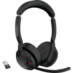 Jabra K&otilde;rvaklapid Evolve2 55 Link380a UC, 25599-989-989, 30m, Stereo, alus, 130g, 1xUSB Type C, 1xUSB 2.0, mikrofon