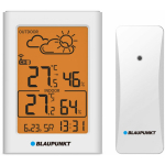 Blaupunkt Ilmajaam WS15WH, 2xAAA, 2xAA, siseruumide/v&auml;lis temperatuur, niiskus, kell, &auml;ratus, ilmaprognoos