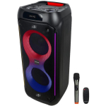 Manta Juhtmevaba k&otilde;lar SPK0805B140, 140 W, 2 x Mikrofon, AUX, USB, Aku, Bluetooth, LED valgustus