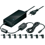 Goobay Toiteadapter 55004, 150 W, 5/12/14/15/16/18/18.5/19/19.5/20/21/22/24 V, 1 x 4 pin USB A, 1 x DC jack