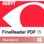 ABBYY FineReader PDF 15 Standard, FR15SW-FMCL-X, 1 kasutaja, 3 aastat, tellimislitsents, ESD, Windows