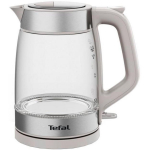 TEFAL veekeetja KI605B30, 2200W, 1.7L, klaas, 360&deg; p&ouml;&ouml;rlev alus, hall