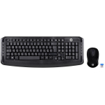 HP 300 juhtmevaba klaviatuur ja hiir 3ML04AA, 2,4 GHz, RF Wireless, QWERTY, must