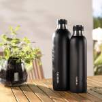 Brita sodaTRIO pudel 1046736, 650 ml, roostevaba teras, must, n&otilde;udepesumasinakindel, ergonoomiline
