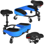 Ergonomic rolling seat for tilers