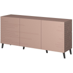 Nova chest of drawers 155x40x72 Pink Mat