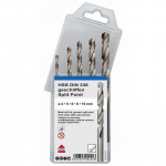 Puurikomplekt HSS metallile 4 - 10mm (5tk.) KEIL