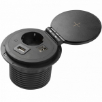 Laua sisse ehitatud pistikupesa, juhtmevaba laadijaga CHARGER PLUS; AE-BPW1SACP-20