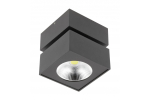 Valgustus LED BIANCO, 15W, 1500lm, AC220-240V, 50/60 Hz, PF> 0,5, Ra&ge;80, IP20, IK06.36 &deg;, 4000K, kandiline, must