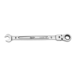 MAX BITE&trade; KOMBINĒTĀ UZGRIEŽŅU ATSLĒGA AR LOKANU GALVU UN SPRŪDRATU, MAXBITE FLEX HEAD RATCHETING SPANNER - METRIC - 9 MM, 4932480182 MILWAUKEE