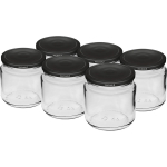 212 ml keeratava kaanega purk mustade kaantega &Oslash; 66 mm 6 tk BROWIN 132216