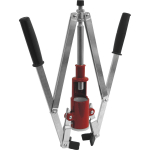 Double / Twin lever corker BROWIN 507008, metall, 13.3 cm x 4.5 cm x 35 cm, 1.15 kg, l&auml;bim&otilde;&otilde;t 24.0 mm