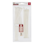 Kaablisidemed valged, Kreator, KRTH41007, 2,5x100mm (25), 4,8x120mm (25), 4,8x190mm (25), -40&deg;C kuni 85&deg;C, 23 kg