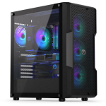 Case|ENDORFY|Regnum 400 ARGB|MidiTower|Case product features Transparent panel|Not included|ATX|MicroATX|MiniITX|Colour Black|EY2A009