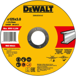 Dewalt DWA4522IA-AE metalli l&otilde;ikeketas 125 mm, 22.23 mm, 3 mm, pidev, 1 tk