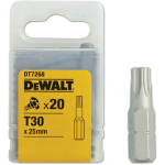 Dewalt kruvikeeraja otsikute komplekt DT7268-QZ, 20 tk, Torx T30, 4.7 cm, 30, 2.3 cm, 8 cm, 0.099 Kg