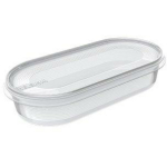 Nhg S&auml;ilituskonteiner 2975548, 190mm, 90mm, 39mm, 0.40l, l&auml;bipaistev, plastmass, 1 &uuml;hik