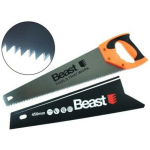 Beast K&auml;si saag 8032755, 450mm, 1.05mm, 7 TPI, ergonoomiline k&auml;epide, plastmass/kumm, 1 tk