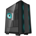 Deepcool Korpus CC560 V2 R-CC560-BKGAA4-G-2, 2+1 2,5"; 2x3,5" ketaste pesad, 7 laienduse pesa, 1xUSB 3.0, 1xUSB 2.0