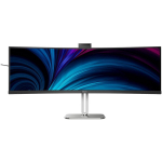 Philips LED monitor 49B2U6900CH/00, 48.8", VA, 32:9, 75 Hz, 4 ms, 5120 x 1440, 450 cd/m&sup2;, 2xHDMI, USB-C, KVM, 5MP veebikaamera