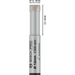 Bosch Puuri 2608599057, 1.2cm, 3.3cm, Pro, Diamantsavi, Silindriline, Kuiv, Keraamika, 1