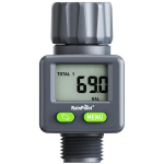 Rainpoint digitaalne veevoolu m&otilde;&otilde;tur ICS018, 0.5-45.5L/min, 0-9999L, &plusmn;3%, IP54, aku CR2032, 4 m&otilde;&otilde;tmisrežiimi