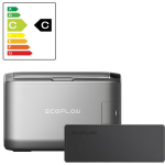 Ecoflow Glacier 45L Kaasaskantav k&uuml;lmik GLACIER45-EB-HB, 298Wh, 45L, 100W, Kahe tsooniga, USB-C, IPX4
