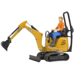Bruder Mikroe ekskavaator JCB 8010 CTS BR-62002, 1:16, plastmass, poistele, ei sobi alla 36 kuu vanustele lastele
