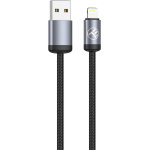 Tellur USB Lightning kaabel TLL155761, 1m, 3A, 480Mbit/s, USB Type-A, Lightning, must