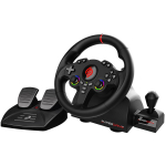 Subsonic Superdrive 220 RS-X juhtimisratas SA5720-3, 180 kraadi, 22 cm, 2 pedaali, kaabel&uuml;hendus, kahekordne vibratsioonimootor