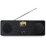 Hama digitaalne raadio 00054253, DAB+/FM, 10W RMS, 30 m&auml;lukohta, Bluetooth, USB, AUX, 2,4 tolline TFT