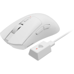 Genesis Zircon 880 Pro 8k NMG-2382, 30000 DPI, 8000 Hz, 2.4 GHz, Bluetooth, USB-C, 6 nuppu, 64 g, valge