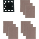 Milwaukee 4932500197 lihvketaste komplekt 115x107mm, 10tk, G80-120-180, kaitsekate