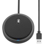 Techly ICC SH-22 konverentsimikrofon TLY_362725, USB, 360&deg;, 3m, 100-16000Hz, -40dB, 680&Omega;, 5V, must
