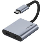 RayNeo XRAC-CHA01OS USB-C adapter AR-prillidele, 100W, 4K@60Hz, 25g, 173mm, plug-and-play