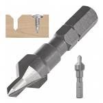 Kombinētais urbis/frezis 4/10 mm, HSS tērauds, G64986, GEKO