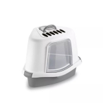 Cat WC nurk kinnine Sprint Corner Plus 56x40x40cm valge/hall 2196822 STEFANPLAST