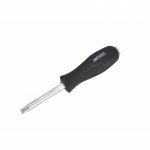 1/4" uzgriežņu atslēgas rokturis, 150mm, CrV tērauds, ergonomisks, AW38142BL, AWTOOLS
